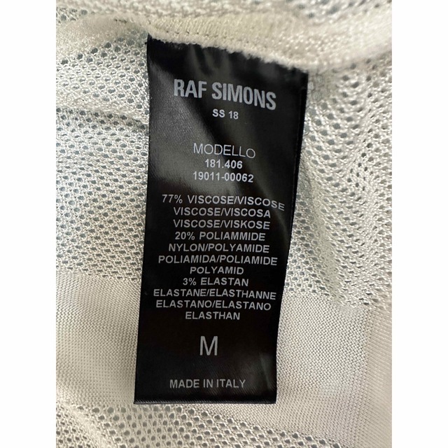 Raf simons NEW ORDER タンクトップ スリーブレス