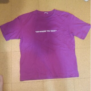 ジーユー(GU)のプチプラGUオーバーサイズTシャツ　XLサイズ(Tシャツ/カットソー(半袖/袖なし))