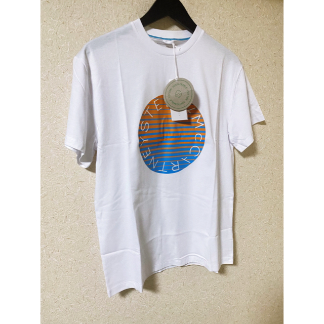 Stella McCartney(ステラマッカートニー)の新品タグ付 ステラマッカートニー サークル ロゴ Tシャツ ホワイト レディースのトップス(Tシャツ(半袖/袖なし))の商品写真