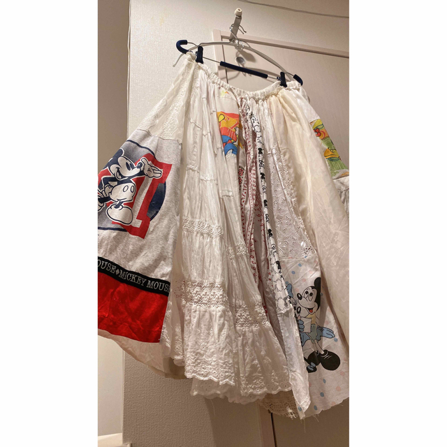 kaya  購入  ミッキー  ディズニー リメイク  スカート レディースのスカート(ロングスカート)の商品写真