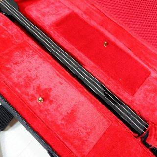 美品 初心者向け 琉球 沖縄三線 人口革 ナイロン ハードケース 付属品