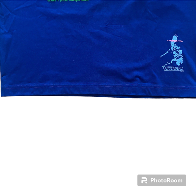 フィリピン　スーベニアTシャツ　お土産Tシャツ　サイズ不明 メンズのトップス(Tシャツ/カットソー(半袖/袖なし))の商品写真