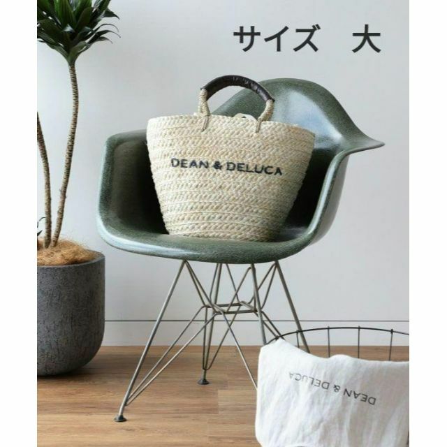 DEAN & DELUCA(ディーンアンドデルーカ)のDEAN & DELUCA × BEAMS COUTURE / 保冷カゴバッグ大 レディースのバッグ(トートバッグ)の商品写真