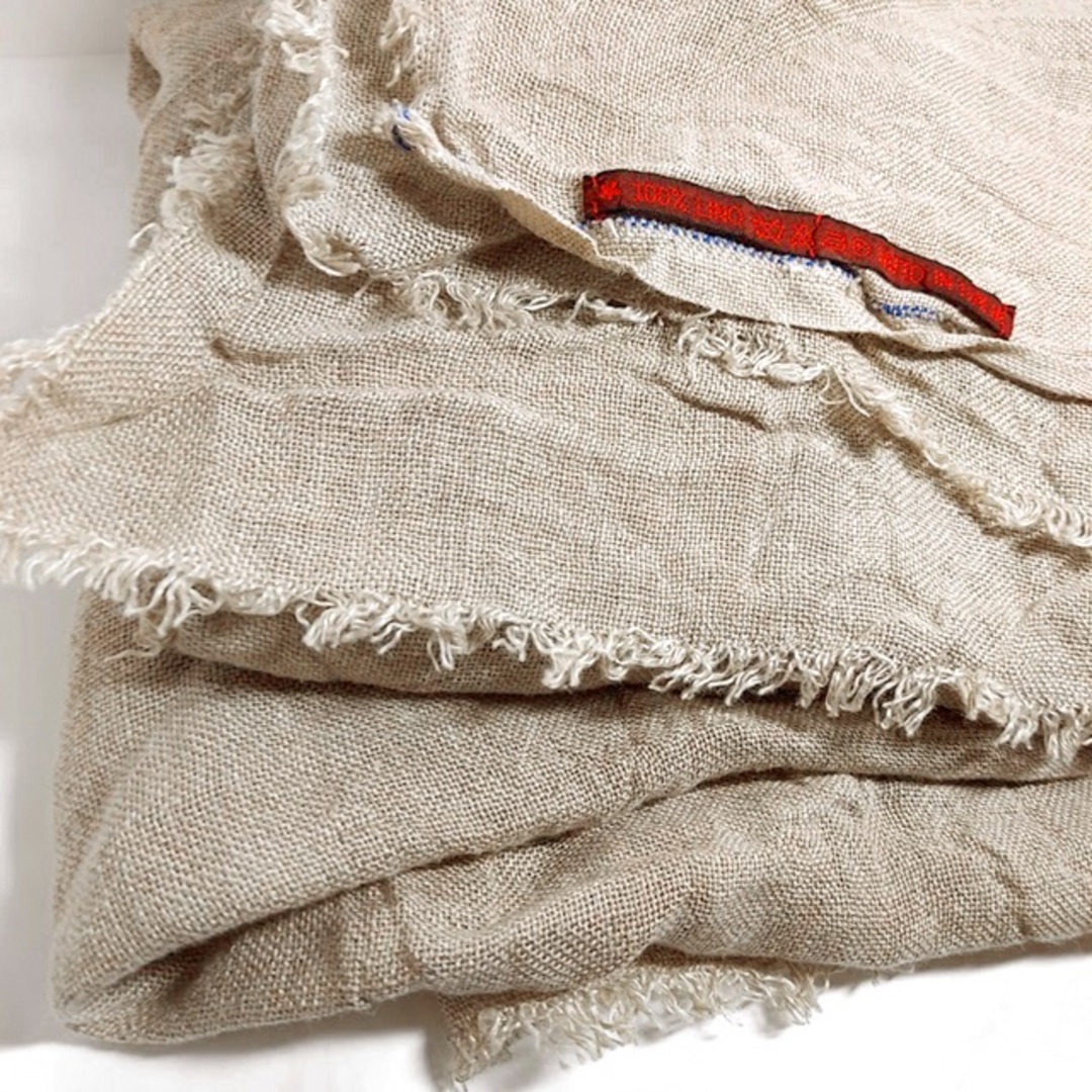 新品 DANIELA GREGIS✨ダニエラグレジス 麻 リネン 大判ストール