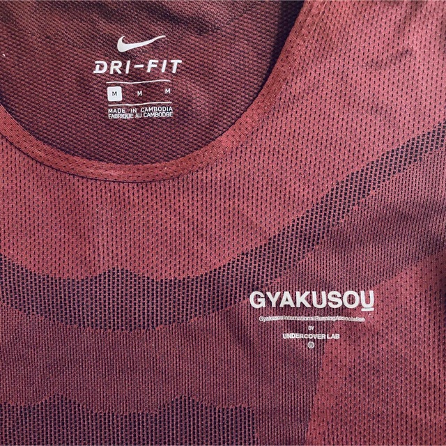 gyakusou  NIKE undercover　ノースリーブ　ランニング 3