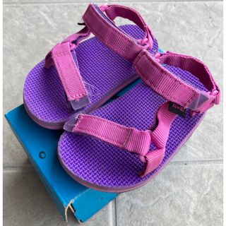 テバ(Teva)の美品❗️Teva サンダル 14cm スポーツサンダル　チャコ　ビルケン(サンダル)