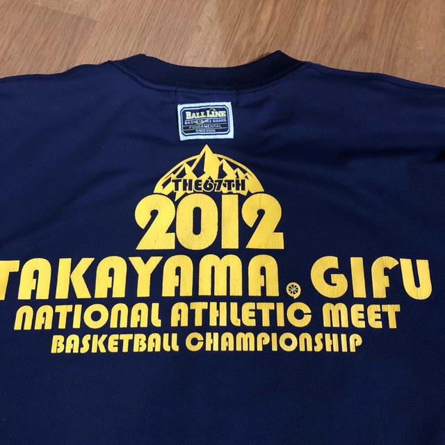 2012 岐阜国体　バスケTシャツ スポーツ/アウトドアのスポーツ/アウトドア その他(バスケットボール)の商品写真