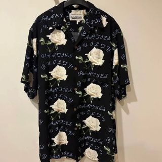 ワコマリア(WACKO MARIA)のWACKOMARIA 　白薔薇シャツ　21ss(シャツ)