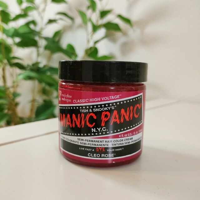 MANIC PANIC(マニックパニック)の【新品・未開封】マニックパニック クレアローズ MANIC PANIC コスメ/美容のヘアケア/スタイリング(カラーリング剤)の商品写真