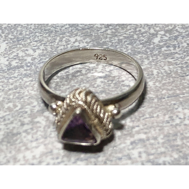 シルバー リング　ストーン　指輪 silver 925  レディースのアクセサリー(リング(指輪))の商品写真