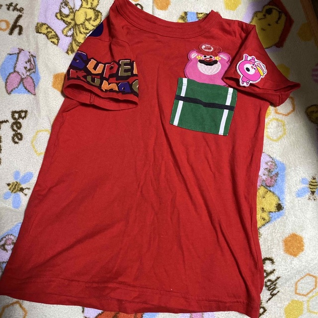 JAM(ジャム)のJAM マリオ　パロディTシャツ120 キッズ/ベビー/マタニティのキッズ服男の子用(90cm~)(Tシャツ/カットソー)の商品写真