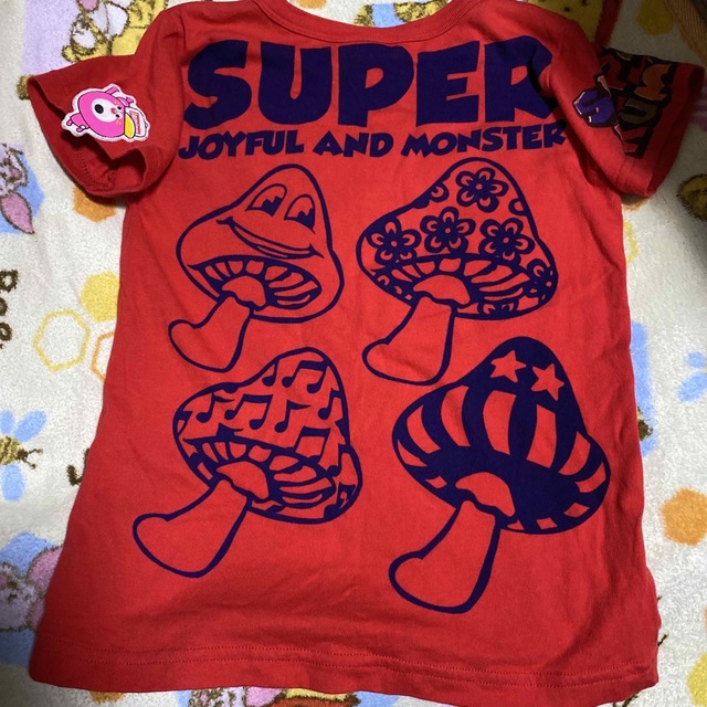 JAM(ジャム)のJAM マリオ　パロディTシャツ120 キッズ/ベビー/マタニティのキッズ服男の子用(90cm~)(Tシャツ/カットソー)の商品写真