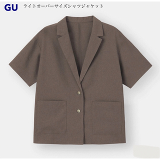 ジーユー(GU)のジーユー 新品テーラードシャツジャケット(テーラードジャケット)