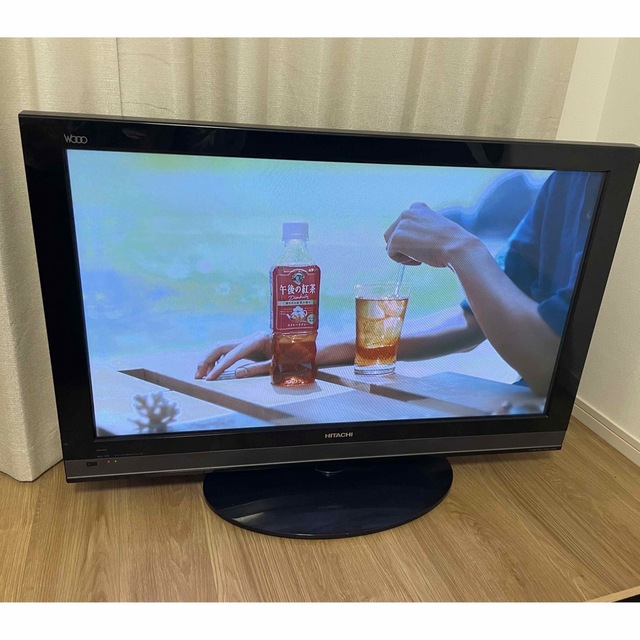 引き取りのみ 42型テレビ 録画できる 日立Wooo 2010年-