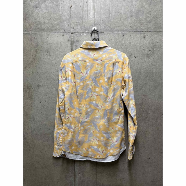 kolor(カラー)のKolor 14ss レイヤードシャツ 花柄 ボタニカル イエロー 長袖 メンズのトップス(Tシャツ/カットソー(七分/長袖))の商品写真