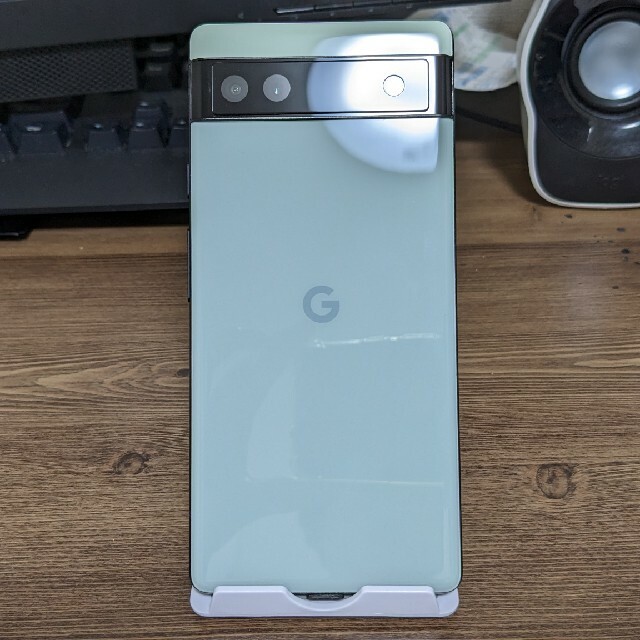 スマホ/家電/カメラ【最終値下】Google Pixel 6a 128GB Sage （オマケ付き）