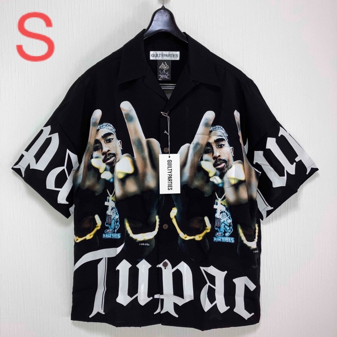 WACKOMARIA】①TUPAC SHIRT/新品タグ付/送料込-