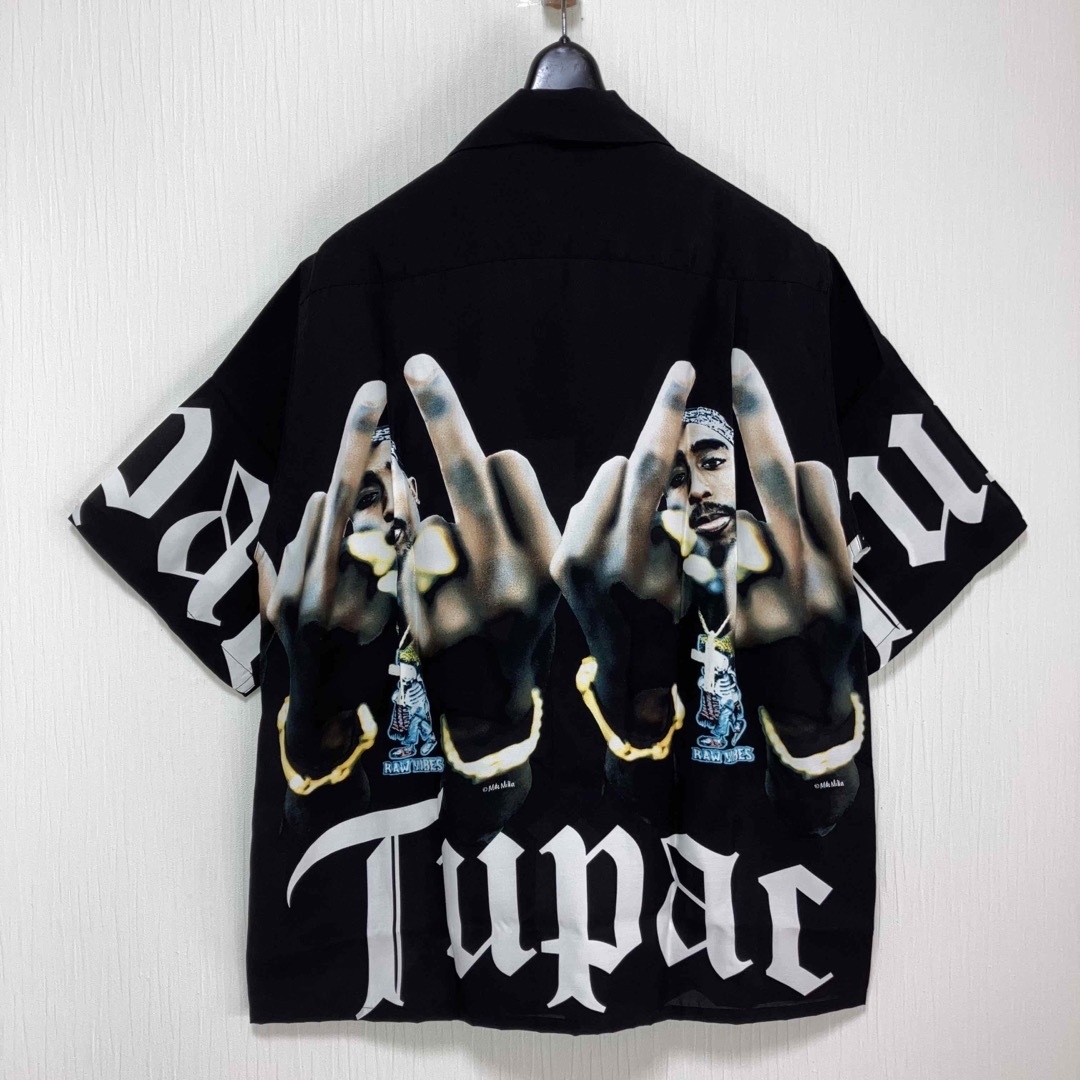 【WACKOMARIA】①TUPAC SHIRT/新品タグ付/送料込
