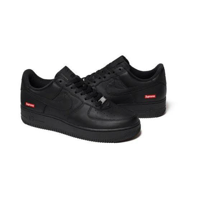 NIKE AIR FORCE 1 LOW SP ナイキ　supreme 黒赤