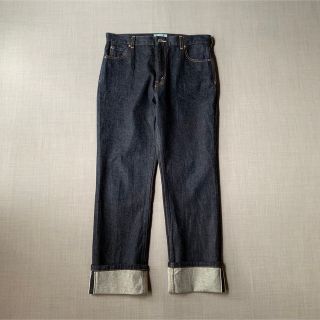 サージ(SERGE de bleu)の美品 SERGE de bleu センタープレスデニム オーガニックコットン(デニム/ジーンズ)