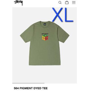 STUSSY S64 PIGMENT DYED TEE