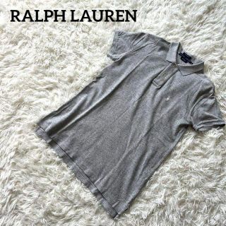 ポロラルフローレン(POLO RALPH LAUREN)のRALPH LAUREN ラルフローレン　ポロシャツ　グレー　襟　XS(ポロシャツ)