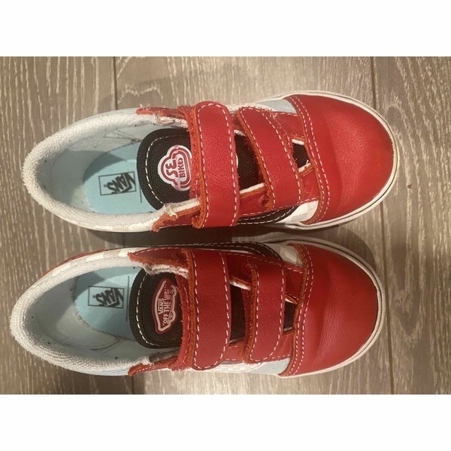 VANS(ヴァンズ)のVANS OLD SCHOOL V SEBIKES 15cm kids バンズ キッズ/ベビー/マタニティのキッズ靴/シューズ(15cm~)(スニーカー)の商品写真