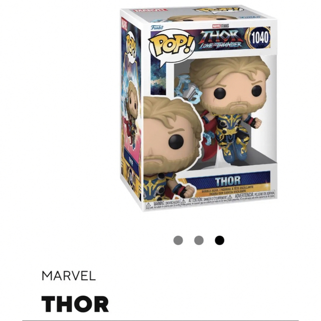 FUNKO POP! ソー ラブ&サンダー クリスヘムズワース サイン入り-