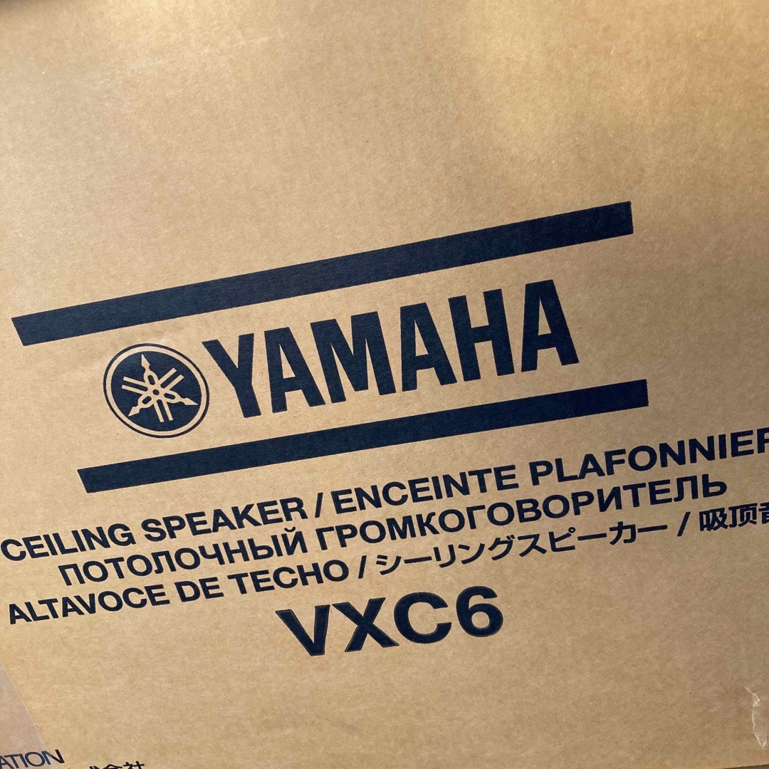 高級ブランド ヤマハ 小型設備用天井埋め込み型シーリングスピーカー ブラックモデル VXC6