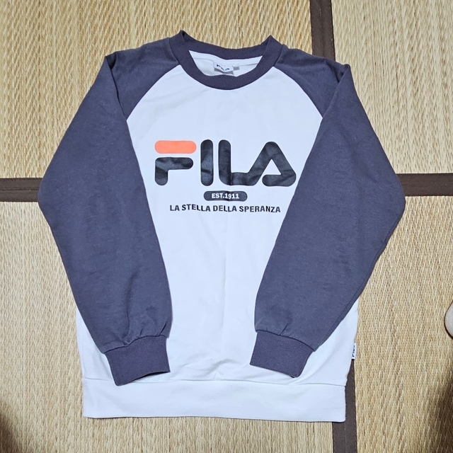 FILA(フィラ)の子供服  トレーナー キッズ/ベビー/マタニティのキッズ服男の子用(90cm~)(Tシャツ/カットソー)の商品写真