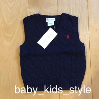 ラルフローレン(Ralph Lauren)の【新品☆9M】ラルフ ニットベスト(ニット/セーター)