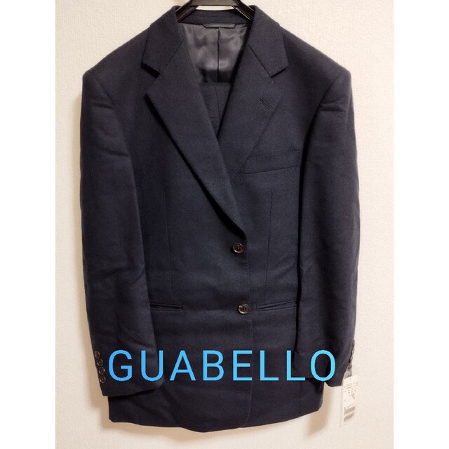 イタリア製高級生地 GUABELLO ウール＆カシミヤ セットアップ スーツ