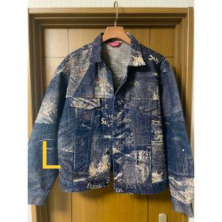 シュプリーム(Supreme)のArchive Denim Jacquard Trucker Jacket (Gジャン/デニムジャケット)