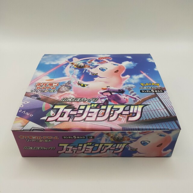 ポケモンカード フュージョンアーツ BOX 新品 シュリンクなし