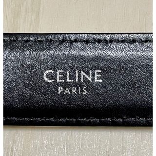 celine - 20SS CELINE エディスリマン パッチワーク切替 レザーベルト