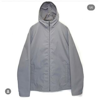 プラダ(PRADA)のPRADA grey polyester zip up jacket(ナイロンジャケット)