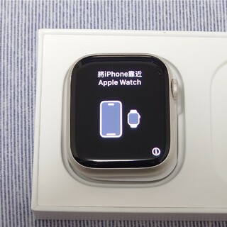 アップル(Apple)の中古美品　Apple Watch series7 45mm セルラー(その他)