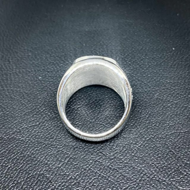 cg06 40 V アメリカ軍!メンズ カレッジリング ステンレス 20号