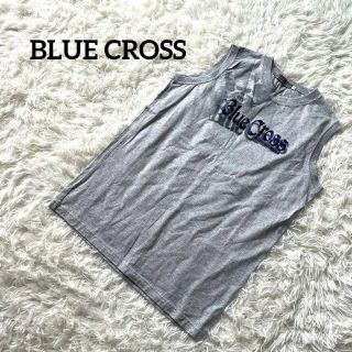 BLUE CROSS ブルークロス　タンクトップ　グレー　ドクロ　XL LL