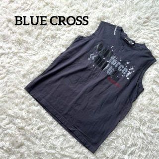 BLUE CROSS ブルークロス　タンクトップ　ドクロ　LL