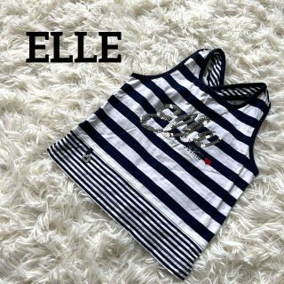 エル(ELLE)のELLE エル　ベビー　タンクトップ　95 ボーダー(Tシャツ/カットソー)