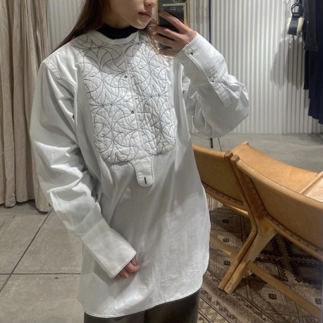 TODAYFUL(トゥデイフル)のtodayful Lifes QuiltingDressShirts 送込み レディースのトップス(シャツ/ブラウス(長袖/七分))の商品写真