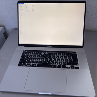 超美品　MacBook Pro 16インチ 2019 Core i7 16GB