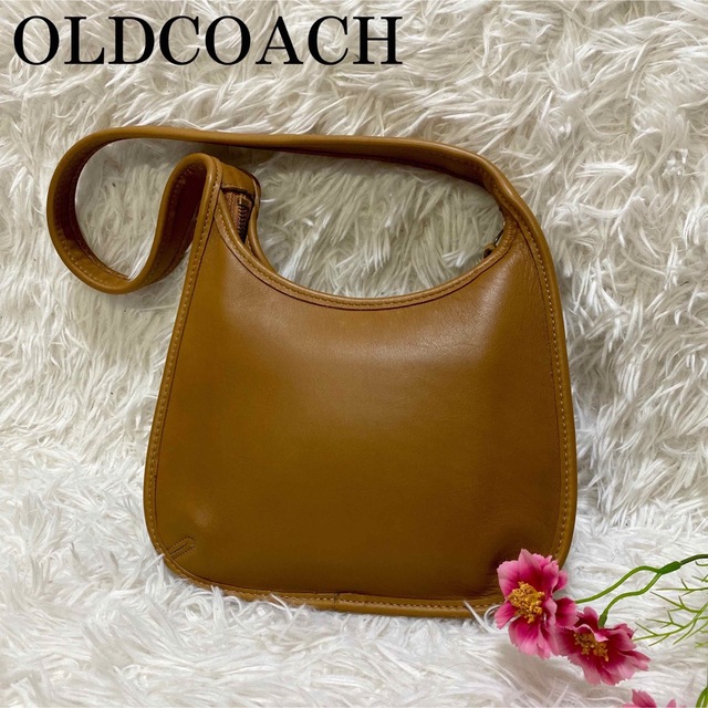 美品★COACH★オールドコーチ★90s★ショルダーバッグ★イタリア製★キャメル