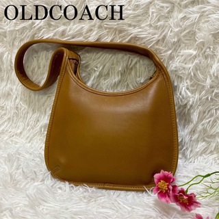 コーチ(COACH)の極美品✨️ オールドコーチ ショルダーバッグ キャメル(ショルダーバッグ)