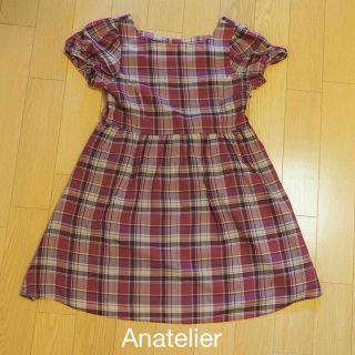 オプティミスティック Anatelier ドッキングワンピース 38 半袖 バック