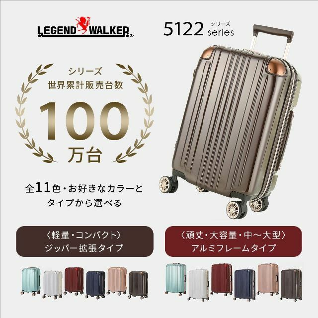 【色: Violet】レジェンドウォーカー スーツケース 1泊2日  SSサイズ 1