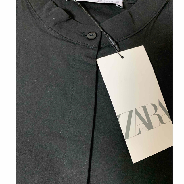 ZARA(ザラ)のZARA  ストレッチサイドトリムワンピース S レディースのワンピース(ロングワンピース/マキシワンピース)の商品写真