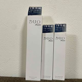 デュオ(DUO)のDUO MEN ザ オールインワンローション・薬用オールインワンジェル美容液2本(化粧水/ローション)