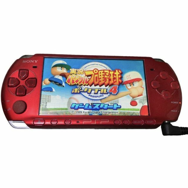 ジャンク PSP-3000 バイラントブルー ラディアントレッド DSi 4